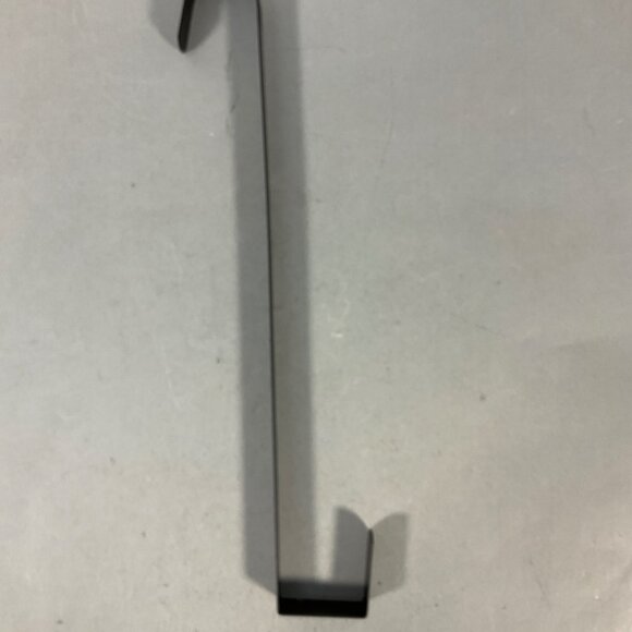 Sattiyrch 15" Wreath Hanger for Front Door Metal Over The Door Single Hook, Blac - Picture 6 of 8